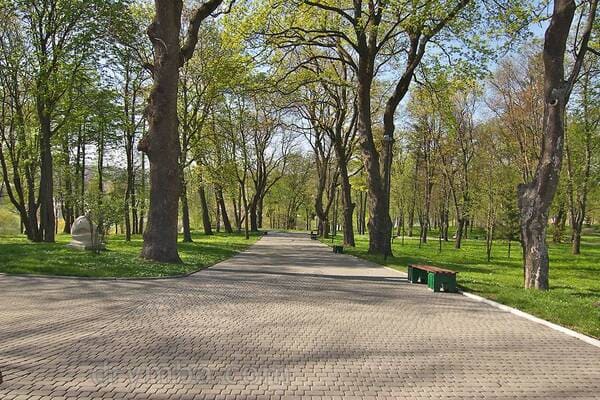 парк Призамковий в Збаражі