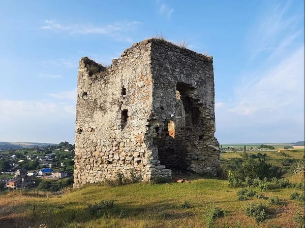 Руїни замку у Висічці
